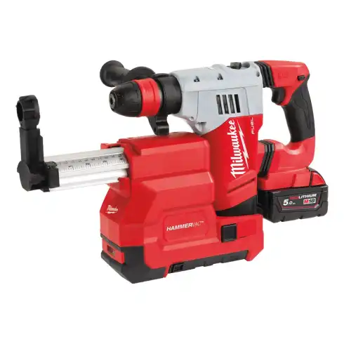 Aku kladivo Milwaukee M18 CHPXDE-502C s odsavačem prachu